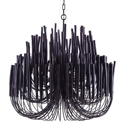 Dense Wooden stick Chandelier