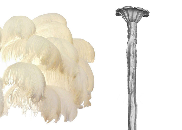 Ostrich Feather Chandeliers