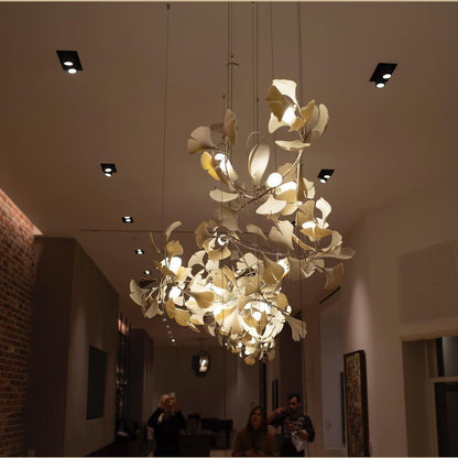 Gingko Chandelier B
