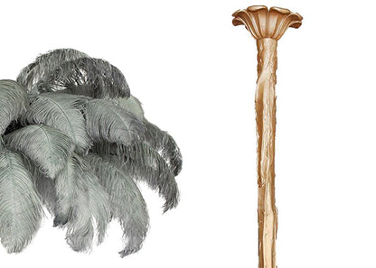 Ostrich Feather Chandeliers