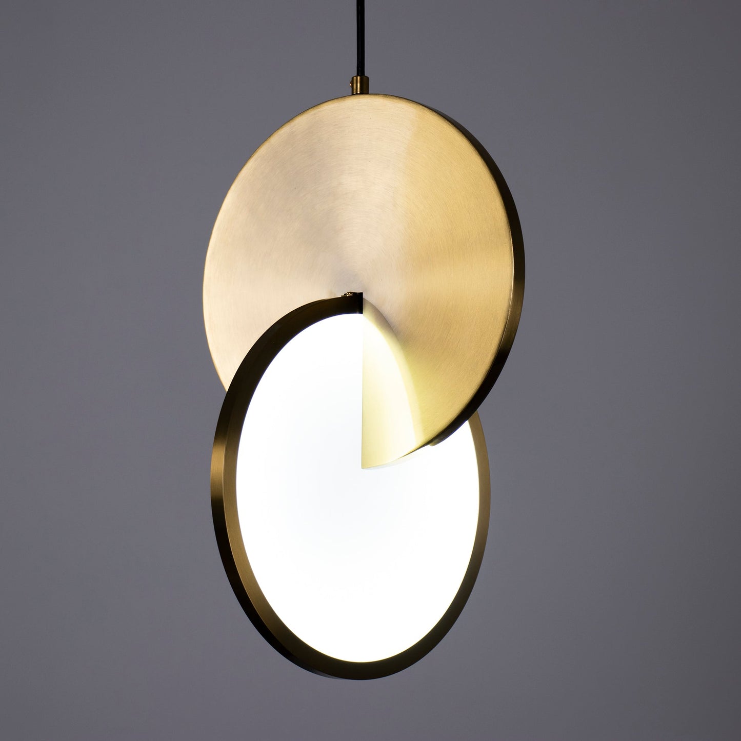 Double Circle Pendant Light
