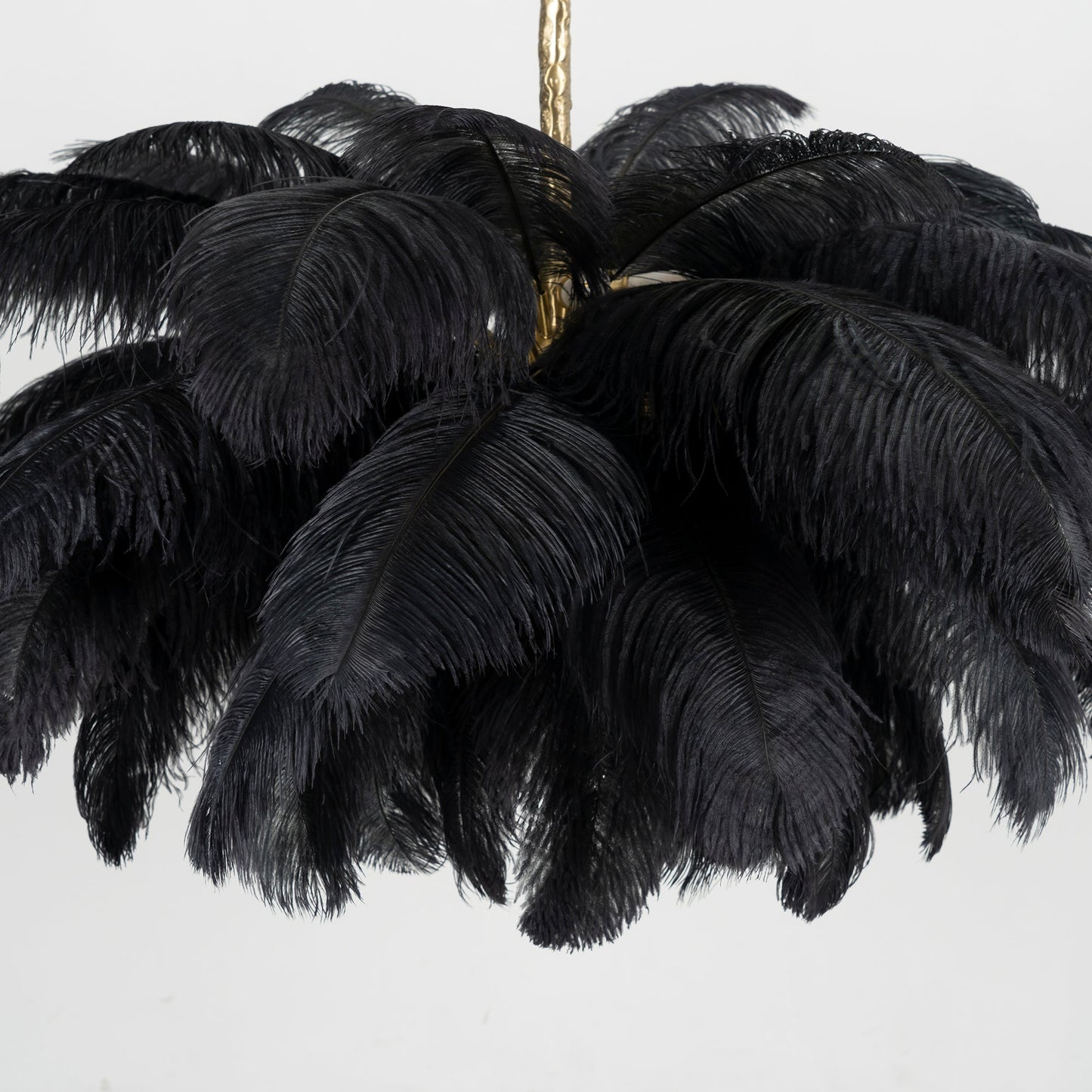 Ostrich Feather Chandeliers