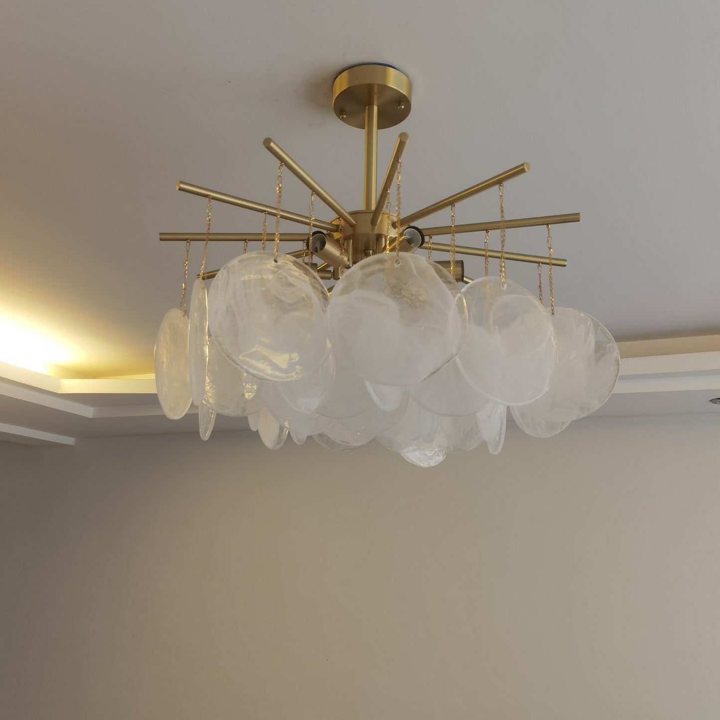 Nimbus Cloud Glass Chandelier