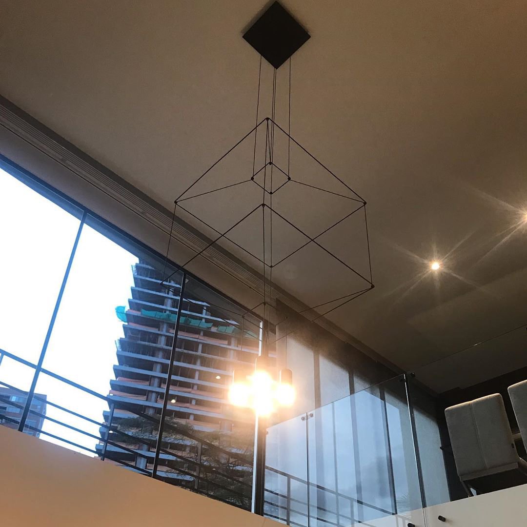 Lines 3D Hanging Lamp