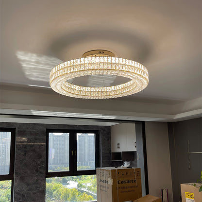 Asscher Ring Chandelier