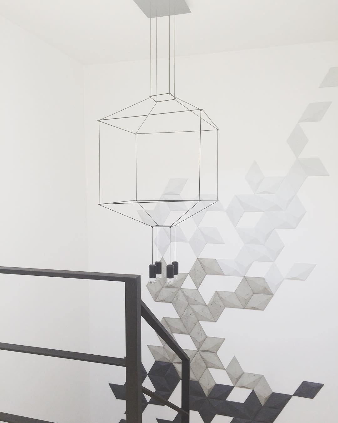 Lines 3D Hanging Lamp
