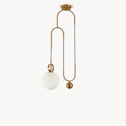 Glass Ball Pendant Lamp