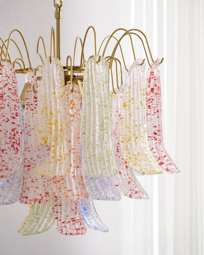 Venini Glass Chandelier