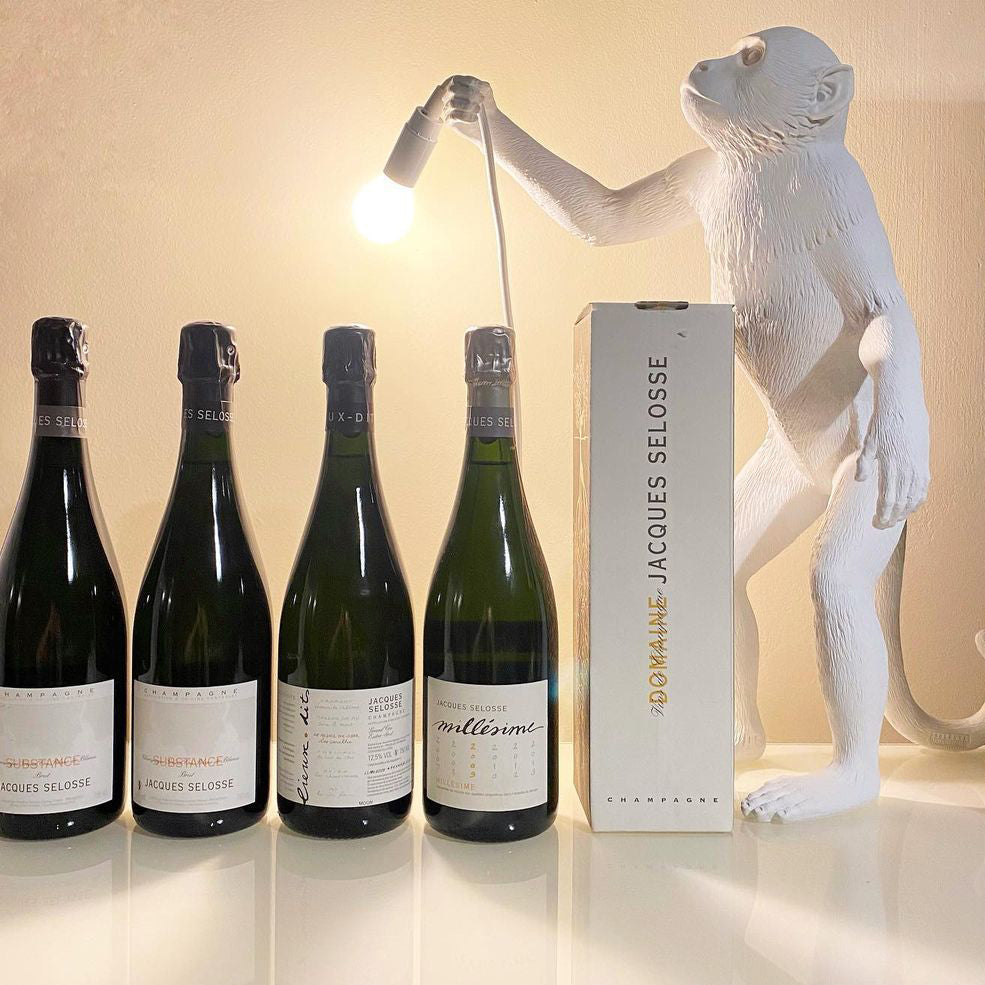 Monkey Resin Table Lamp