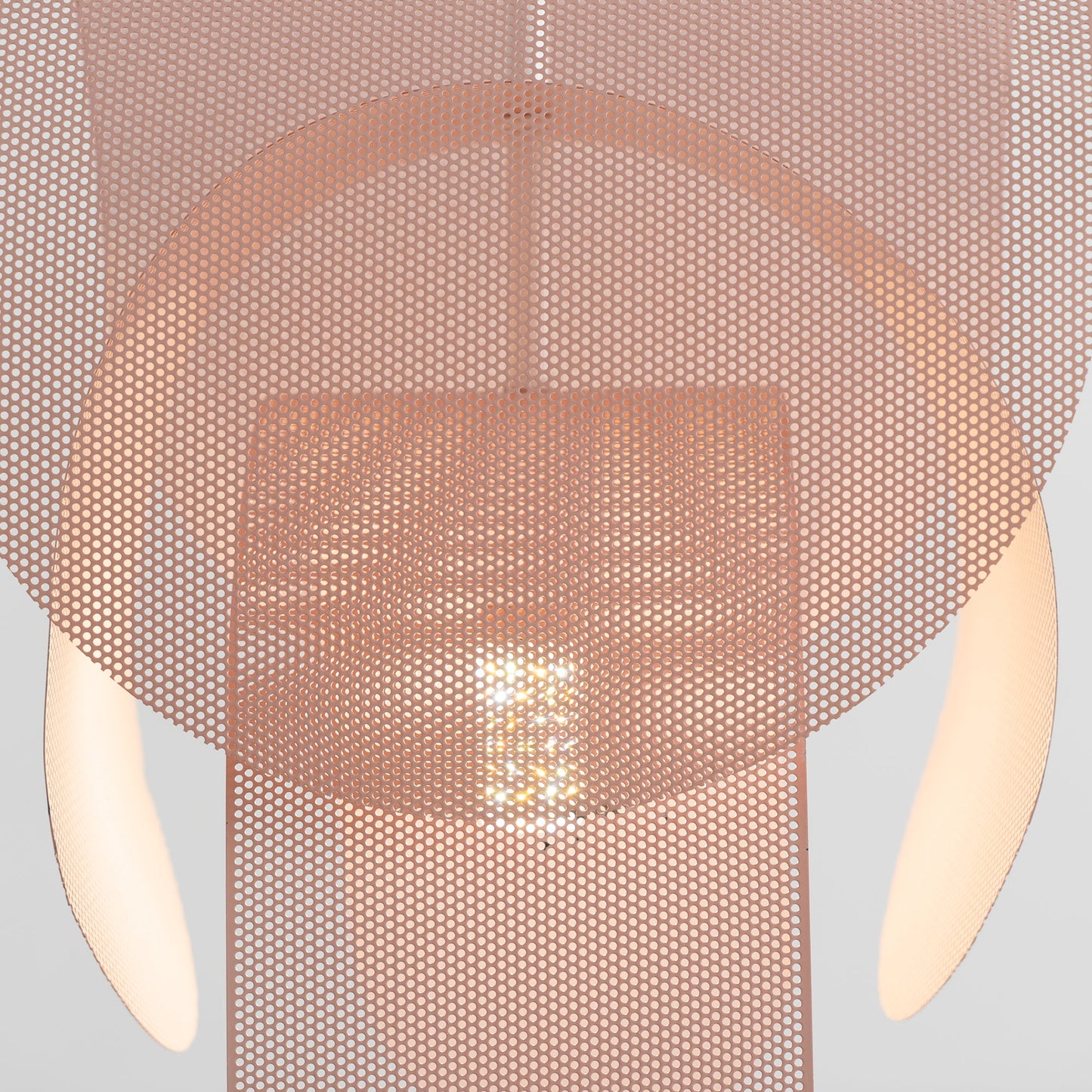 Perforated Metal Pendant Light