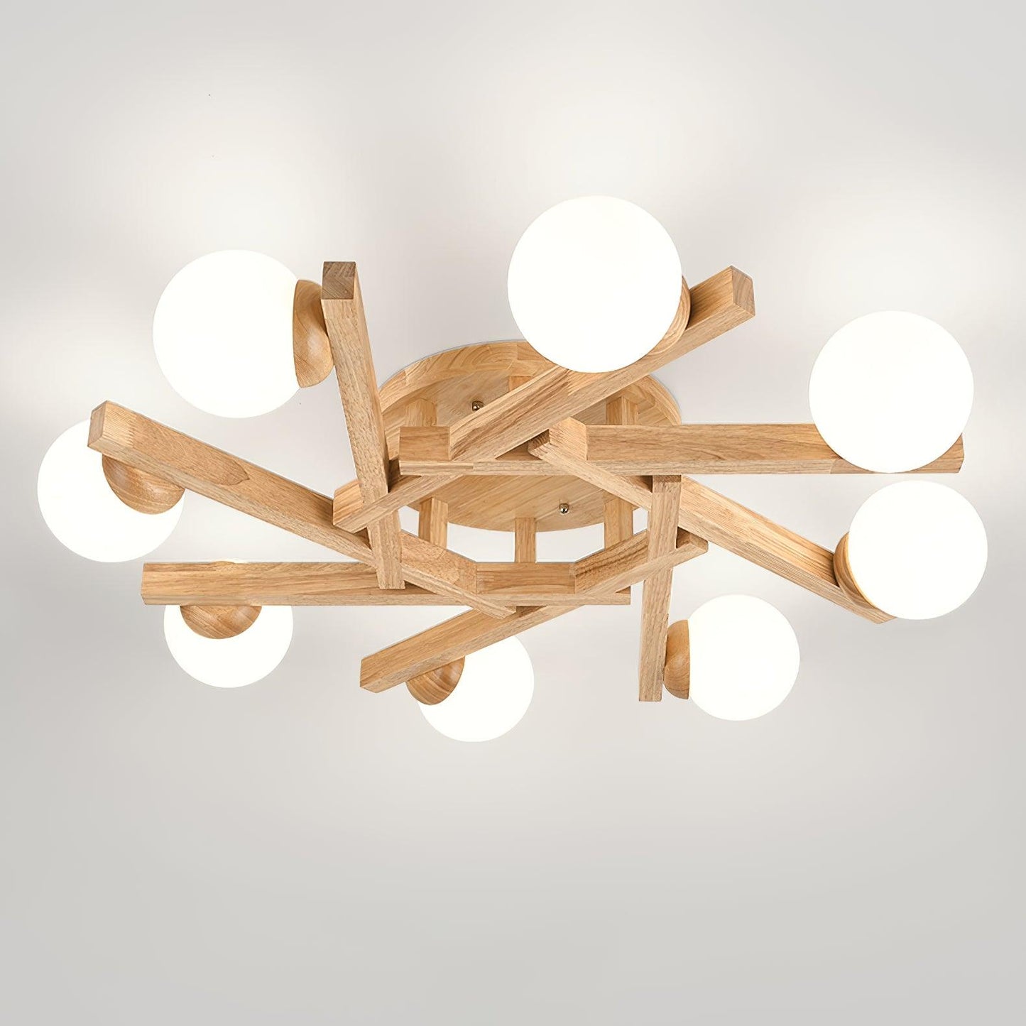 Wood Orin Ceiling Light