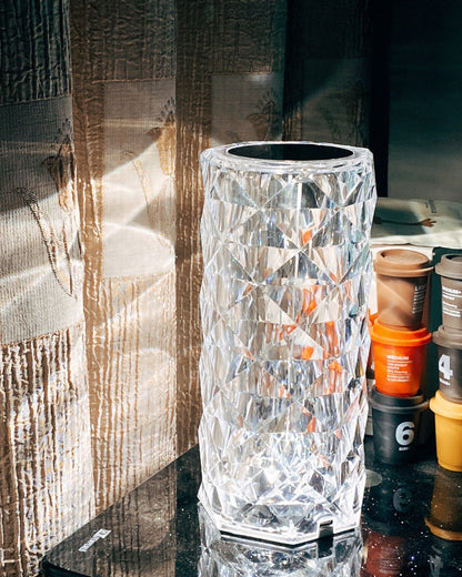 Diamond Cut Table Lamp