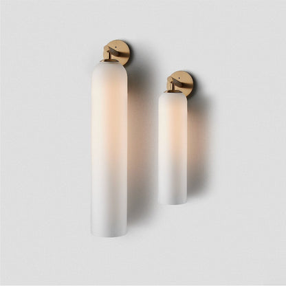 Long Tube Glass Sconce