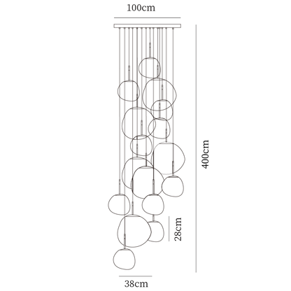 Melt Round Pendant System