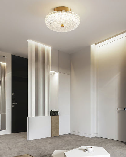 Crystal Halo Ceiling Light