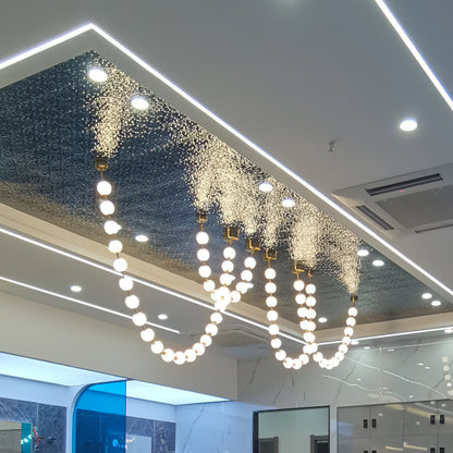 Pearl Necklace Chandelier