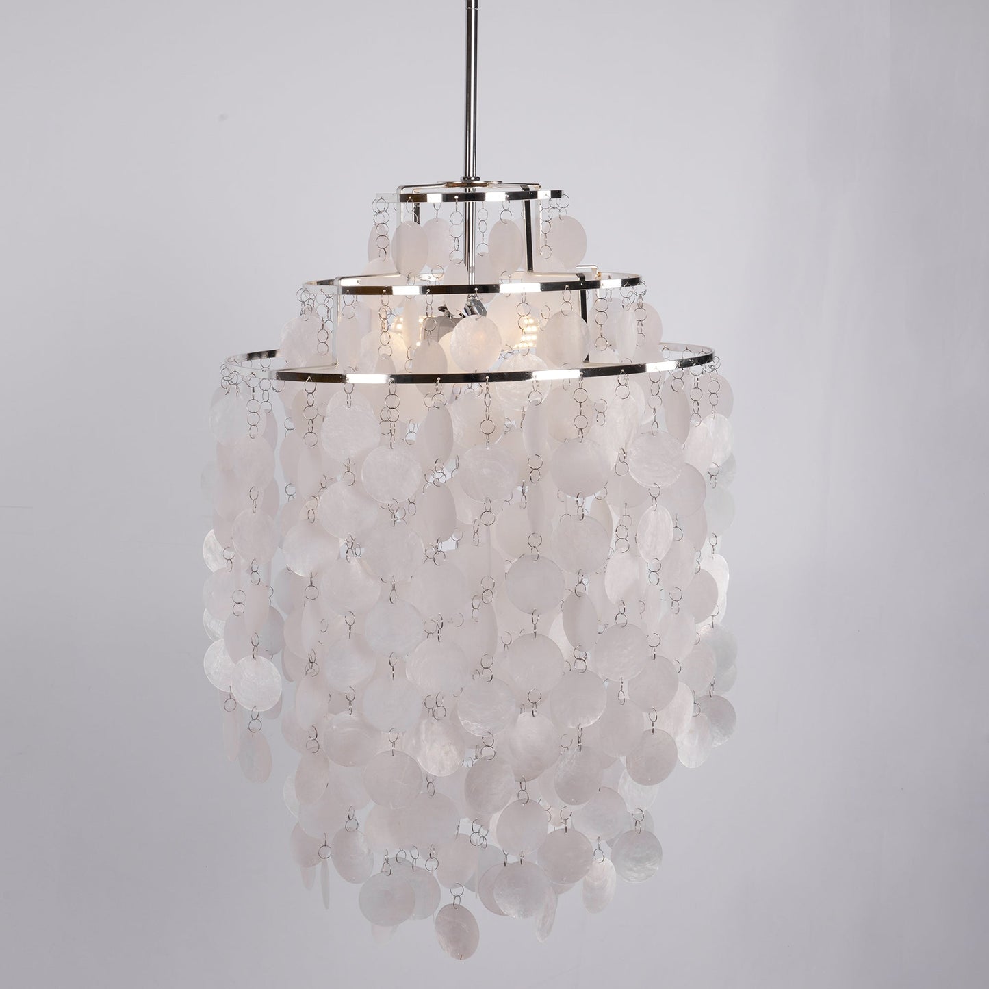 Round Shell Chandelier