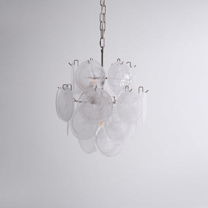 Loire Valley Glass Chandelier