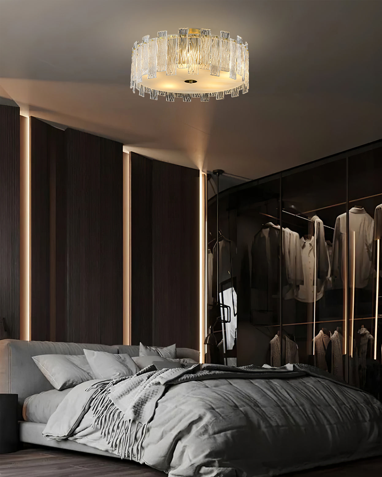 Scattered Glass Ceiling Lamp