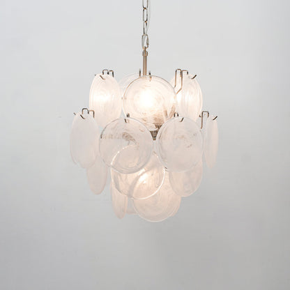Loire Valley Glass Chandelier