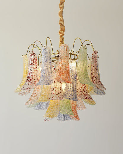 Venini Glass Chandelier