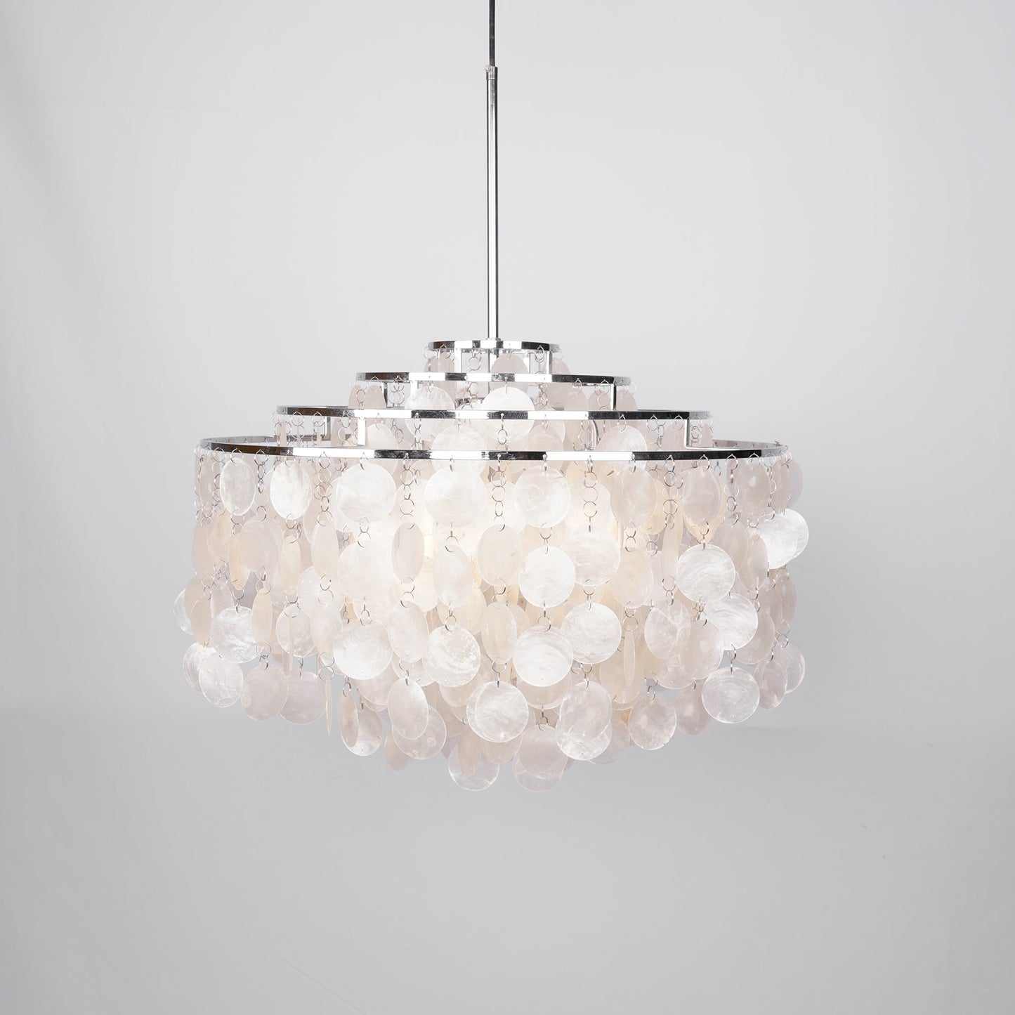 Round Shell Chandelier