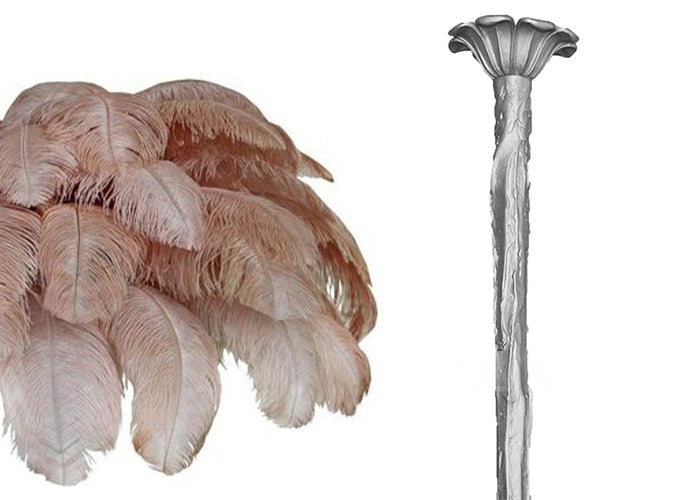 Ostrich Feather Chandeliers