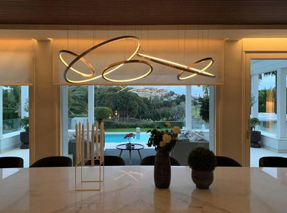 Lohja Gold Chandelier