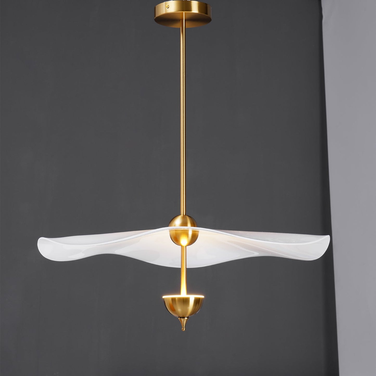 Envolee double biscuit Pendant light