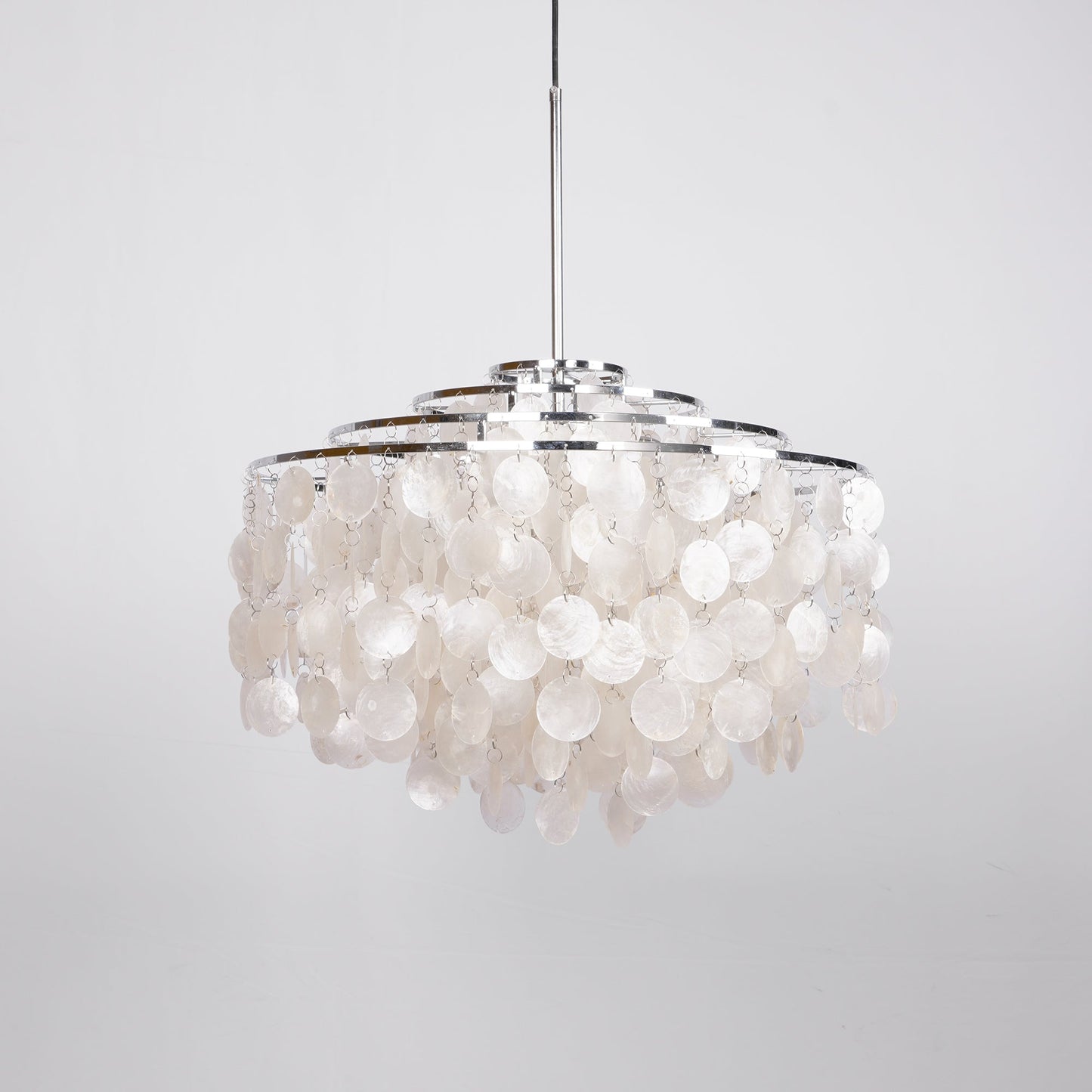 Round Shell Chandelier