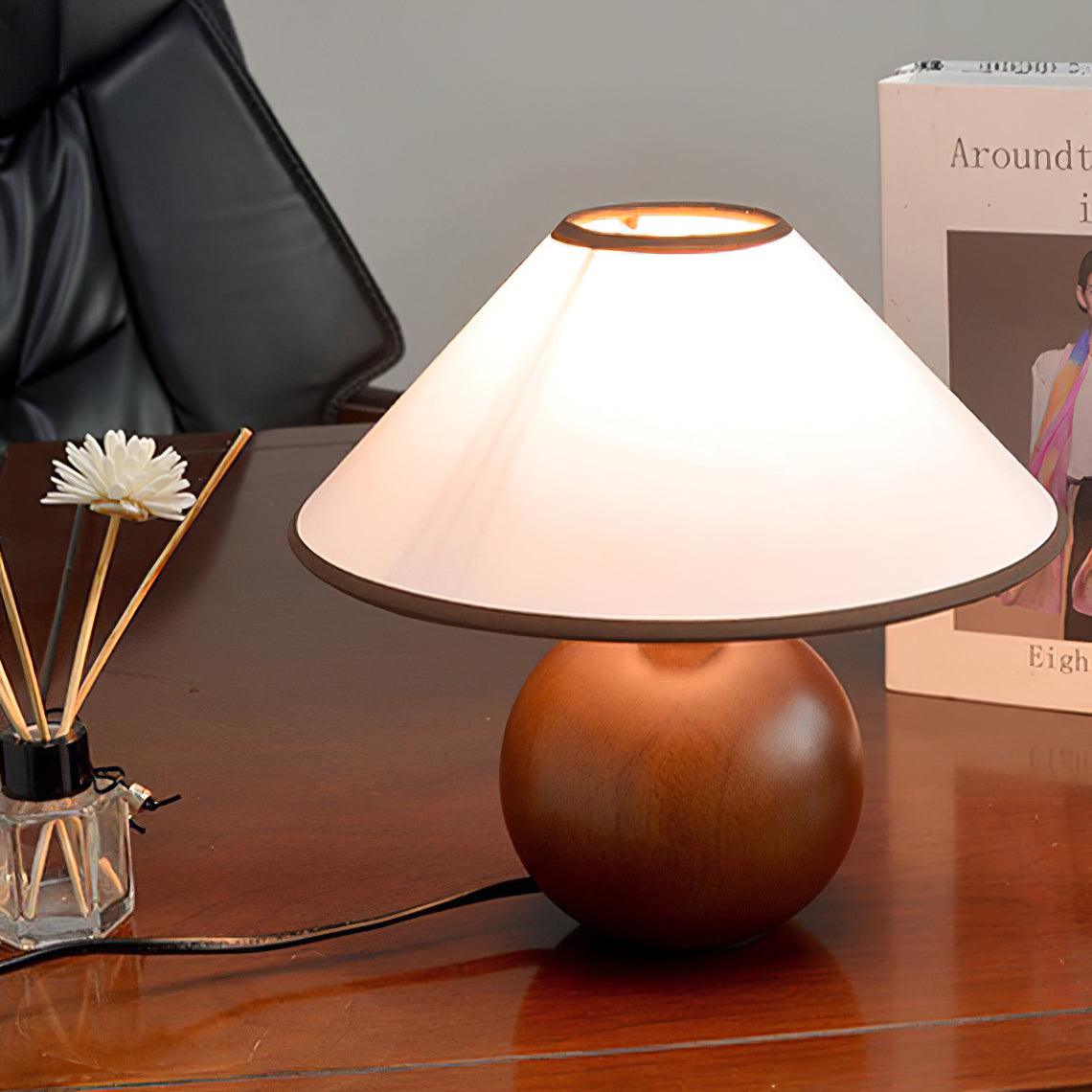 Cankut Wood Table Lamp