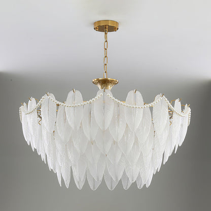 Crystal Feather Chandeliers