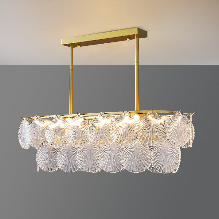 Shell Glass chandelier