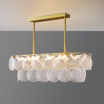 Shell Glass chandelier