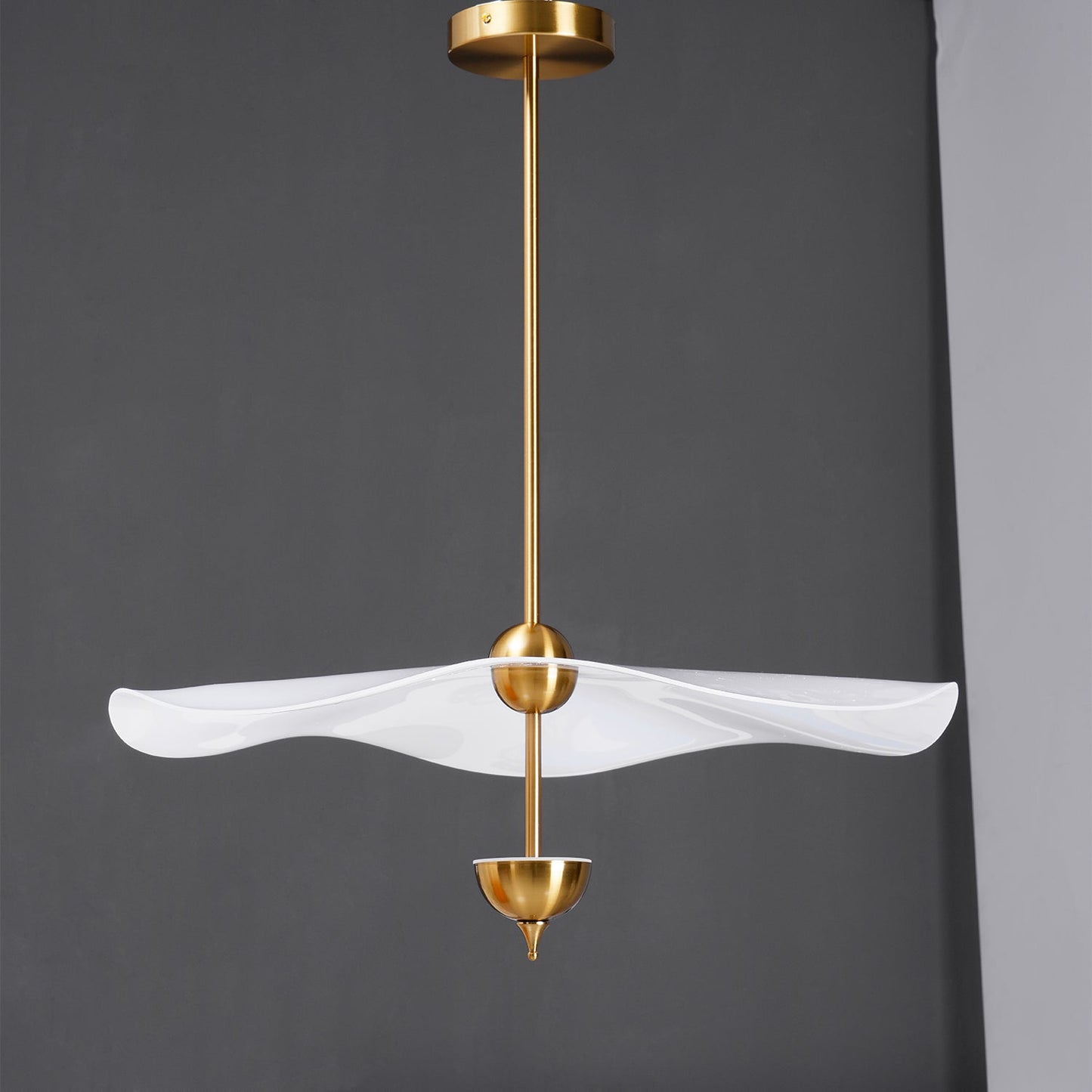 Envolee double biscuit Pendant light