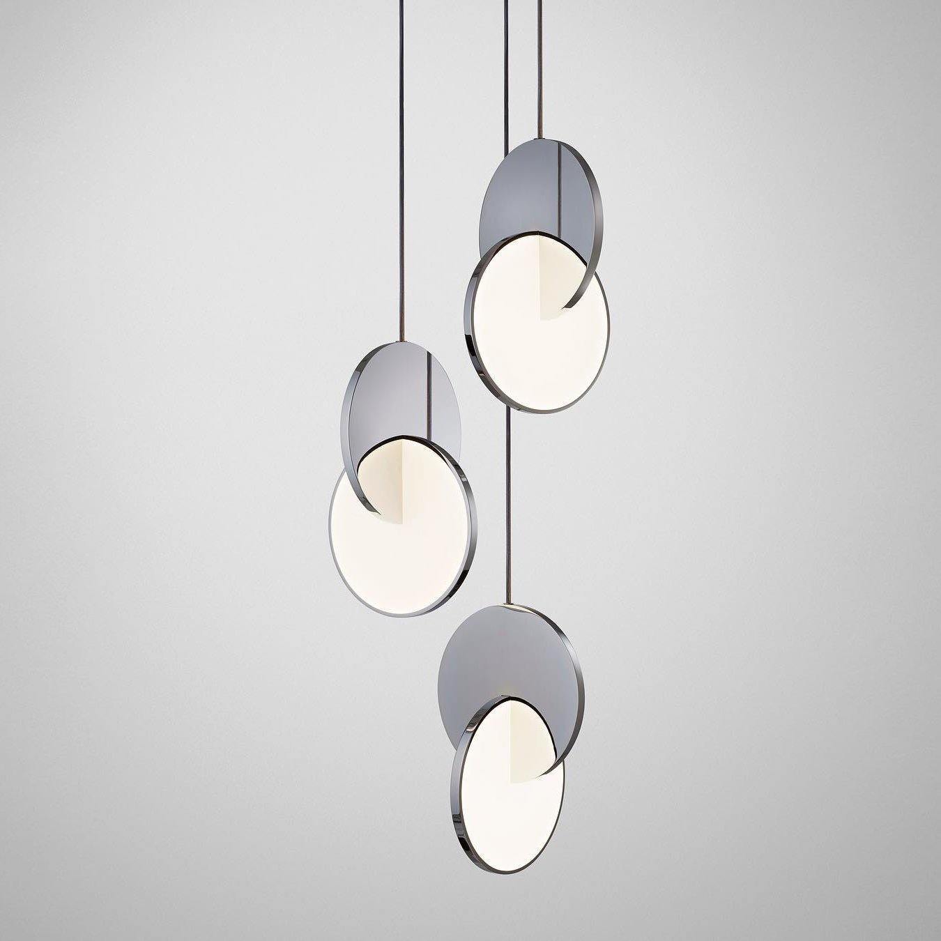 Double Circle Pendant Light