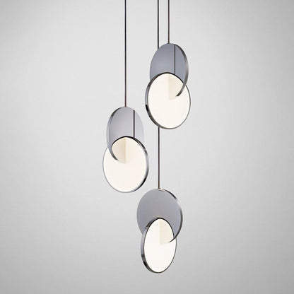 Double Circle Pendant Light