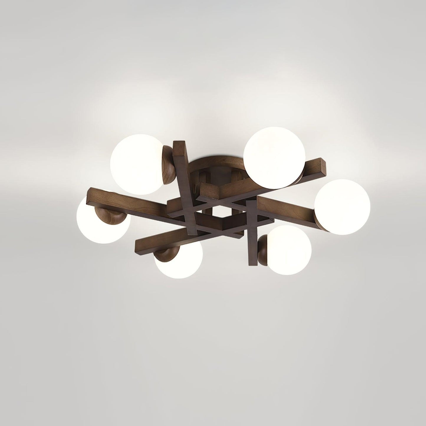 Wood Orin Ceiling Light