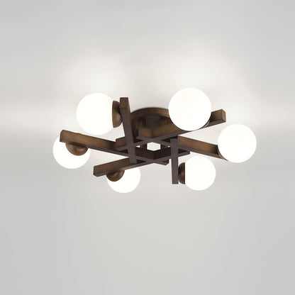 Wood Orin Ceiling Light