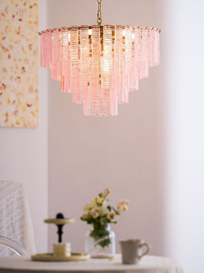 Opalora Pink Chandelier