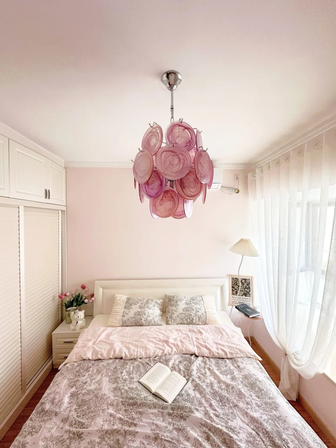 Loire Valley Glass Chandelier