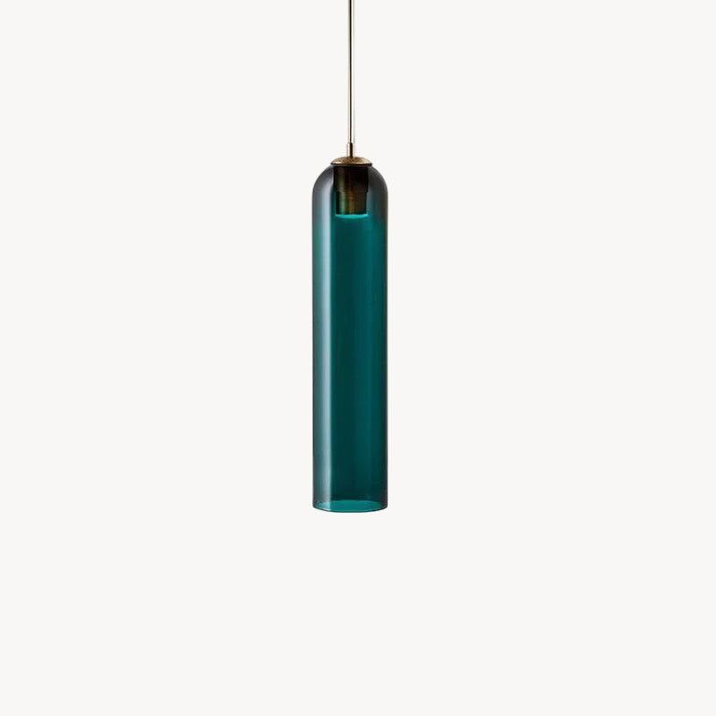 Long Tube Glass Pendant Lamp