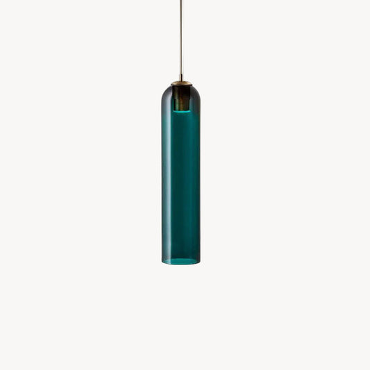 Long Tube Glass Pendant Lamp