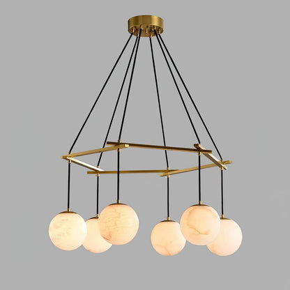 Hayes Alabaster Chandelier