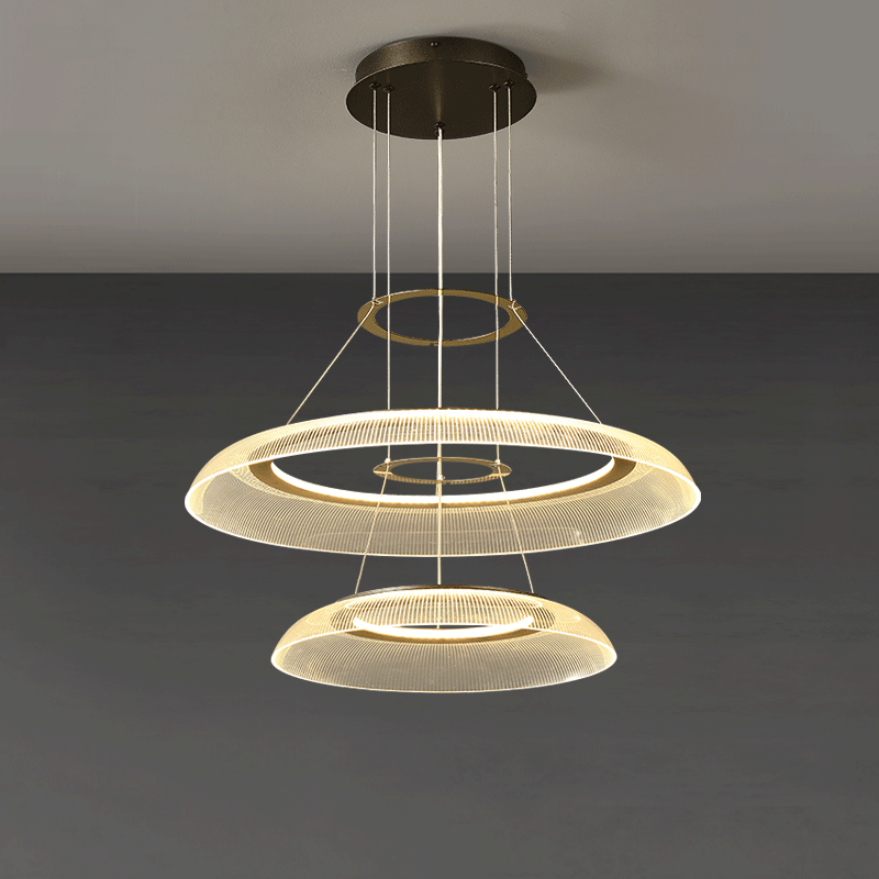 Graduated Circle Chandelier