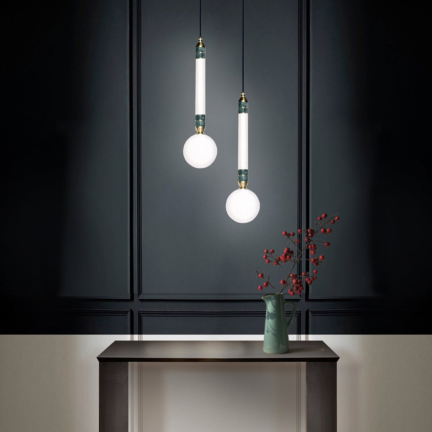 Greenstone Pendant Lamp