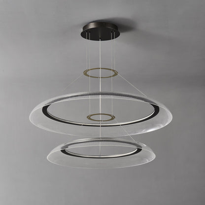 Graduated Circle Chandelier