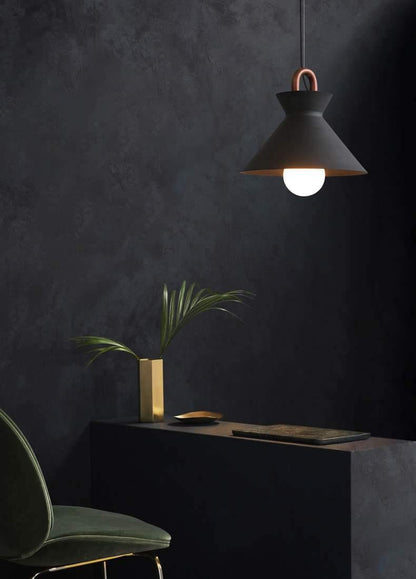 Black Modern Minimalist Pendant Light