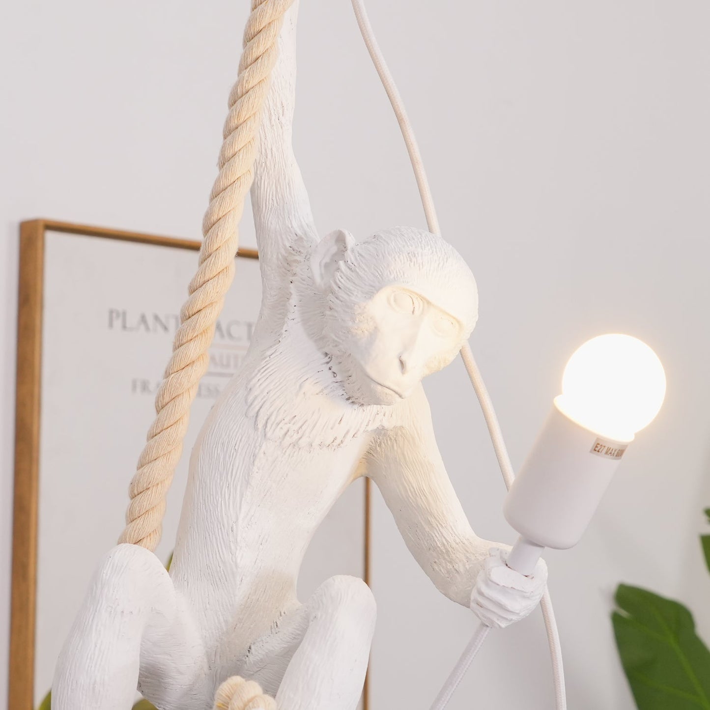 Monkey Pendnant Lamp