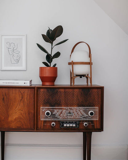 Lantern Glass Table Lamp
